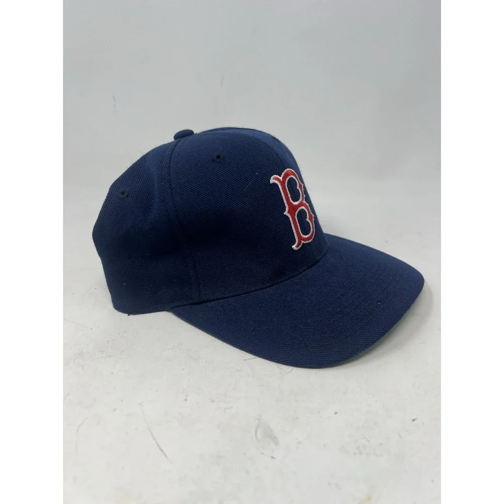 Vintage 90s Sports Specialties Boston Red Sox Snapback‎ Hat Plain Logo MLB